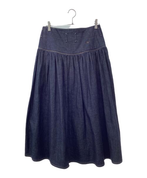 45R（フォーティファイブ・アール）45R (フォーティファイブ・アール) 45プチデニムのヨークスカート インディゴ サイズ:3の古着・服飾アイテム