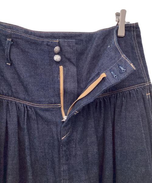 45R（フォーティファイブ・アール）45R (フォーティファイブ・アール) 45プチデニムのヨークスカート インディゴ サイズ:3の古着・服飾アイテム