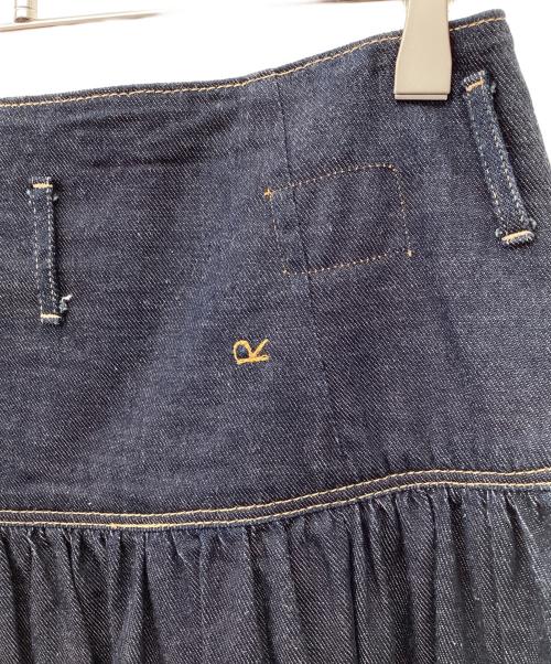 45R（フォーティファイブ・アール）45R (フォーティファイブ・アール) 45プチデニムのヨークスカート インディゴ サイズ:3の古着・服飾アイテム