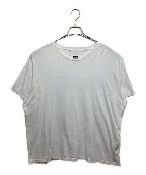 MM6 Maison Margiela（エムエムシックスメゾンマルジェラ）MM6 Maison Margiela (エムエムシックスメゾンマルジェラ) プリントTシャツ ホワイト サイズ:XSの古着・服飾アイテム