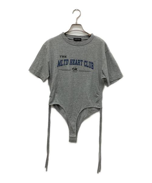 MAISON SPECIAL（メゾンスペシャル）MAISON SPECIAL (メゾンスペシャル) College Logo Body Suit T-shirt グレー サイズ:Freeの古着・服飾アイテム