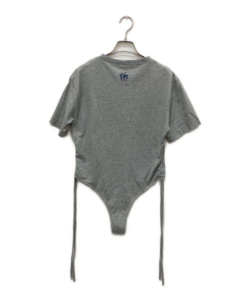MAISON SPECIAL（メゾンスペシャル）MAISON SPECIAL (メゾンスペシャル) College Logo Body Suit T-shirt グレー サイズ:Freeの古着・服飾アイテム