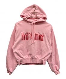 MAISON SPECIAL（メゾンスペシャル）の古着「MAISON SPECIAL BLOOM Embroidery Logo Hoodie」｜ピンク