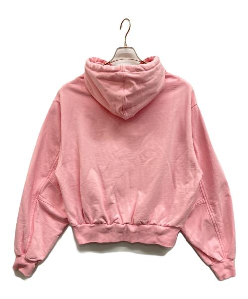 MAISON SPECIAL（メゾンスペシャル）MAISON SPECIAL (メゾンスペシャル) MAISON SPECIAL BLOOM Embroidery Logo Hoodie ピンク サイズ:Free 未使用品の古着・服飾アイテム