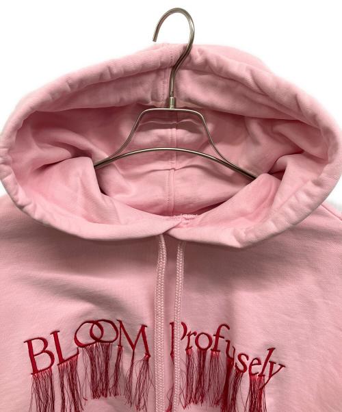 MAISON SPECIAL（メゾンスペシャル）MAISON SPECIAL (メゾンスペシャル) MAISON SPECIAL BLOOM Embroidery Logo Hoodie ピンク サイズ:Free 未使用品の古着・服飾アイテム