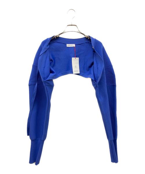 MAISON SPECIAL（メゾンスペシャル）MAISON SPECIAL (メゾンスペシャル) Cocoon Sleeve Knit Bolero ブルー サイズ:Free 未使用品の古着・服飾アイテム