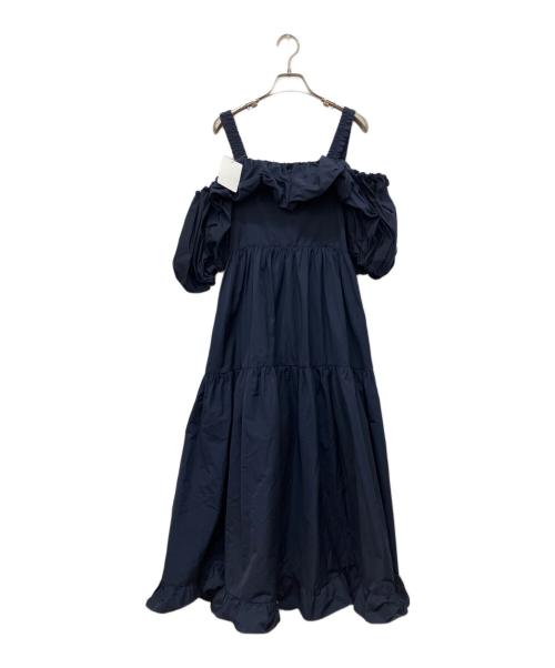 CORCOVADO（コルコバード）CORCOVADO (コルコバード) ボリュームスリーブ ネイビー サイズ:38の古着・服飾アイテム