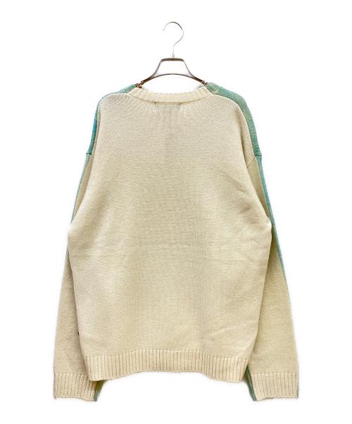 BoTT（ボット）BoTT (ボット) Apple Printed Knit Sweater マルチカラー サイズ:XLの古着・服飾アイテム