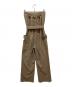 LE CIEL BLEU (ルシェルブルー) Belted Safari Jumpsuit　 ベルト付 ジャンプスーツ  ブラウン サイズ:36：5000円