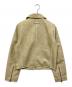 moussy (マウジー) FAUX LEATHER MINIMAL ジャケット エクリュ サイズ:SIZE Free：4000円