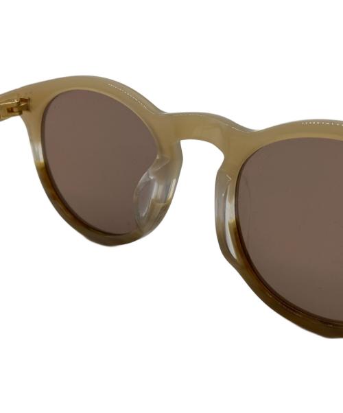 A.D.S.R.（エーディーエスアール）A.D.S.R. (エーディーエスアール) LARKIN /ラーキン サングラス ベージュの古着・服飾アイテム