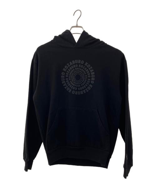 KOZABURO（コウザブロウ）KOZABURO (コウザブロウ) CIRCLE LOGO PRINT HOODIE ブラック サイズ:1の古着・服飾アイテム