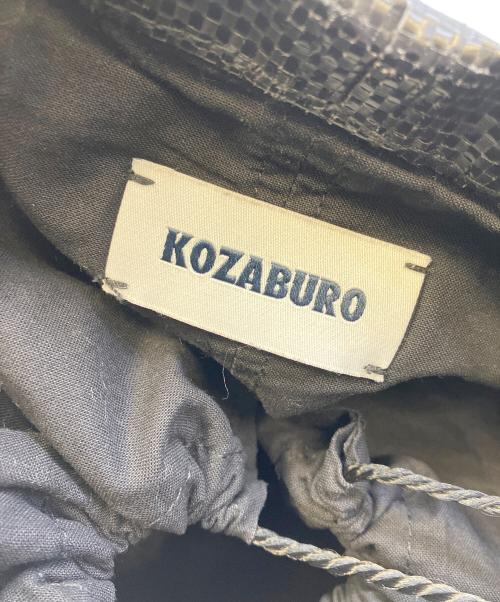 KOZABURO（コウザブロウ）KOZABURO (コウザブロウ) DONO BAG ブラックの古着・服飾アイテム