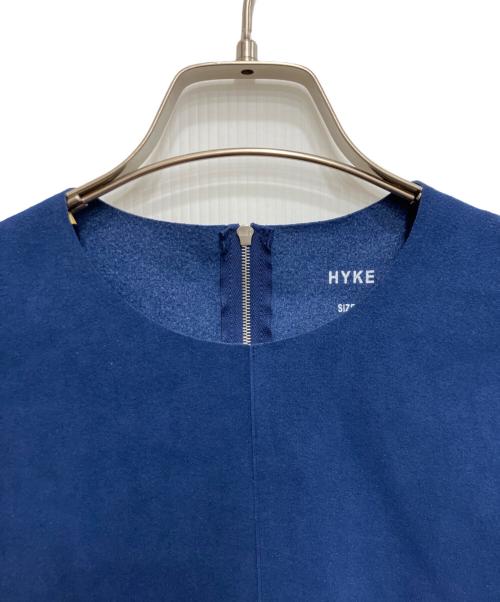 HYKE（ハイク）HYKE (ハイク) ULTRA SUEDE TULLE TOP ネイビー サイズ:1の古着・服飾アイテム