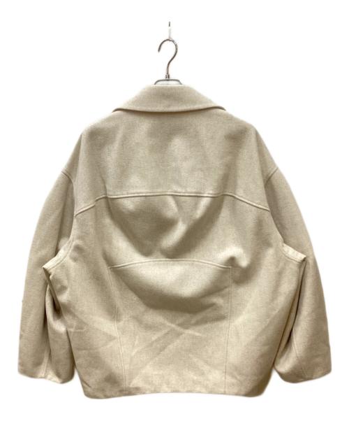 LE17SEPTEMBRE（ル ディセット セプトンブル）LE17SEPTEMBRE (ル ディセット セプトンブル) OVERSIZED WOOL JACKET/オーバーサイズドウールジャケット ベージュ サイズ:36の古着・服飾アイテム