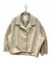 LE17SEPTEMBRE（ル ディセット セプトンブル）の古着「OVERSIZED WOOL JACKET/オーバーサイズドウールジャケット」｜ベージュ