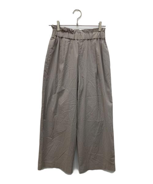 JOURNAL STANDARD（ジャーナルスタンダード）JOURNAL STANDARD (ジャーナルスタンダード) ウォッシャブルコットンリネンVISワイドパンツ グレー サイズ:36の古着・服飾アイテム
