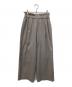 JOURNAL STANDARD（ジャーナルスタンダード）の古着「ウォッシャブルコットンリネンVISワイドパンツ」｜グレー