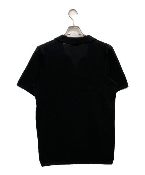 ROBERTO COLLINA（ロベルトコリーナ）ROBERTO COLLINA (ロベルトコリーナ) 半袖ニットシャツ ブラック サイズ:-の古着・服飾アイテム