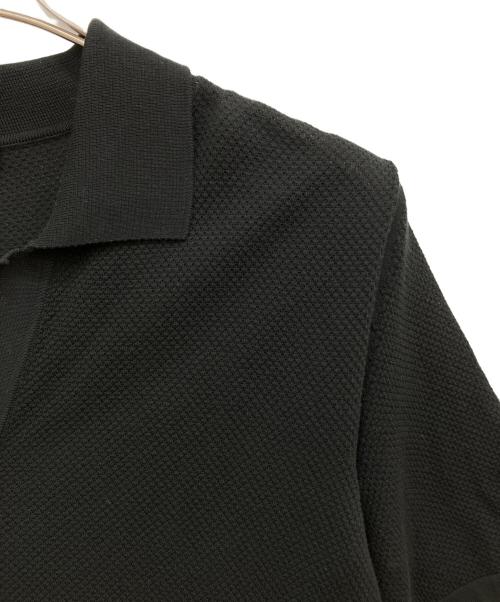ROBERTO COLLINA（ロベルトコリーナ）ROBERTO COLLINA (ロベルトコリーナ) 半袖ニットシャツ ブラック サイズ:-の古着・服飾アイテム