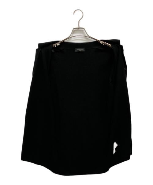 ROBERTO COLLINA（ロベルトコリーナ）ROBERTO COLLINA (ロベルトコリーナ) 半袖ニットシャツ ブラック サイズ:-の古着・服飾アイテム