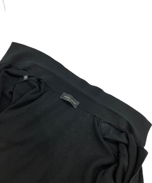ROBERTO COLLINA（ロベルトコリーナ）ROBERTO COLLINA (ロベルトコリーナ) 半袖ニットシャツ ブラック サイズ:-の古着・服飾アイテム
