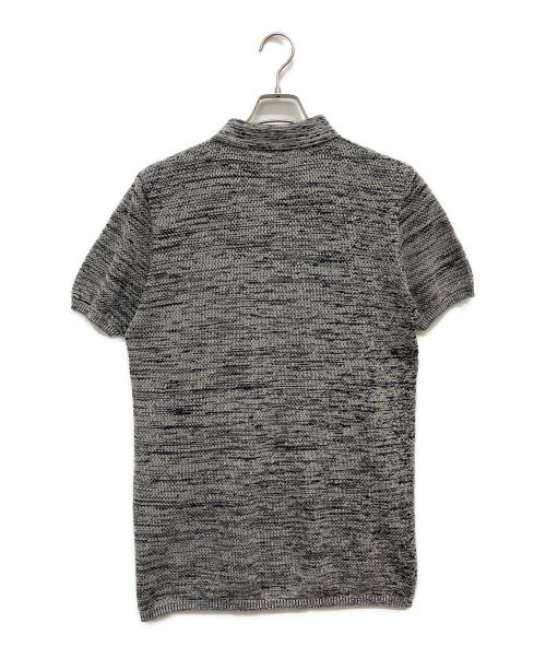 ROBERTO COLLINA（ロベルトコリーナ）ROBERTO COLLINA (ロベルトコリーナ) ニットポロシャツ グレー サイズ:FREEの古着・服飾アイテム