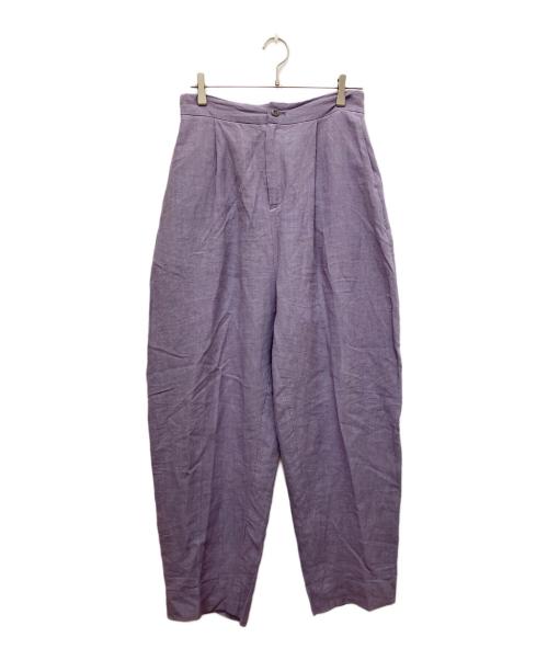 GOCAN（ゴカン）GOCAN (ゴカン) リネンパンツ パープル サイズ:Freeの古着・服飾アイテム