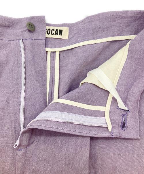 GOCAN（ゴカン）GOCAN (ゴカン) リネンパンツ パープル サイズ:Freeの古着・服飾アイテム