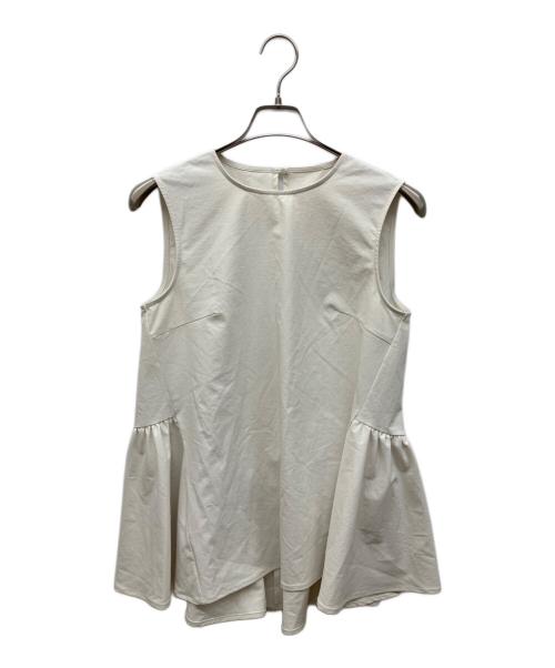 ARPEGE STORY（アルページュストーリー）ARPEGE STORY (アルページュストーリー) ペプラムラッシュガード ホワイト サイズ:2の古着・服飾アイテム