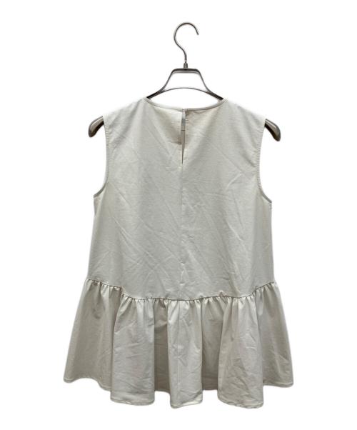 ARPEGE STORY（アルページュストーリー）ARPEGE STORY (アルページュストーリー) ペプラムラッシュガード ホワイト サイズ:2の古着・服飾アイテム