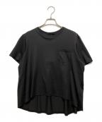 theoryセオリー）の古着「Apex Tee Pure Easy PK Tee」｜ブラック