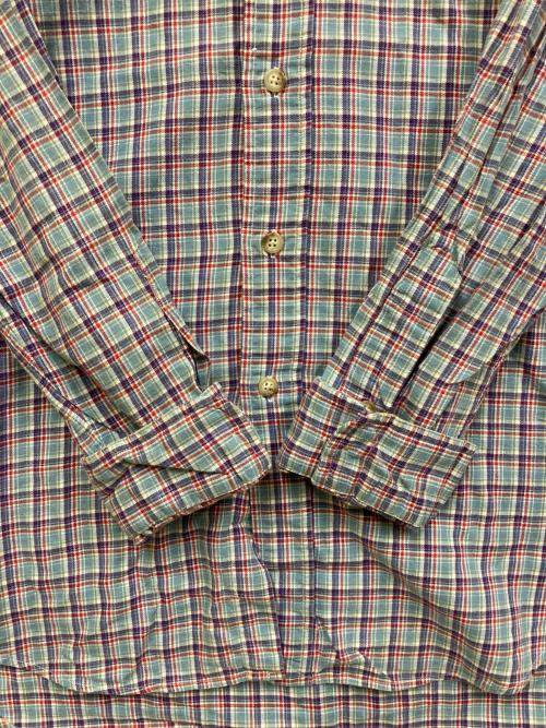 RALPH LAUREN（ラルフローレン）RALPH LAUREN (ラルフローレン) チェックシャツ パープル サイズ:SIZE Lの古着・服飾アイテム