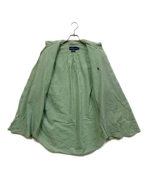 RALPH LAUREN（ラルフローレン）RALPH LAUREN (ラルフローレン) チェックシャツ グリーン サイズ:SIZE Lの古着・服飾アイテム