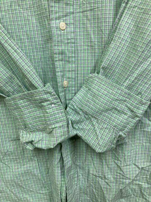 RALPH LAUREN（ラルフローレン）RALPH LAUREN (ラルフローレン) チェックシャツ グリーン サイズ:SIZE Lの古着・服飾アイテム