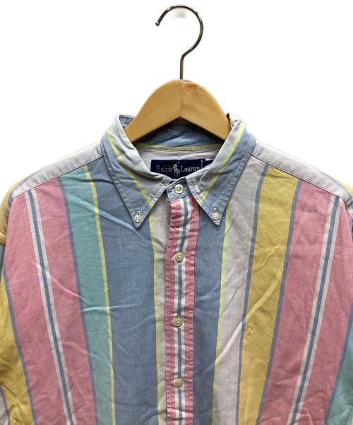 RALPH LAUREN（ラルフローレン）RALPH LAUREN (ラルフローレン) ストライプシャツ マルチカラー サイズ:Lの古着・服飾アイテム