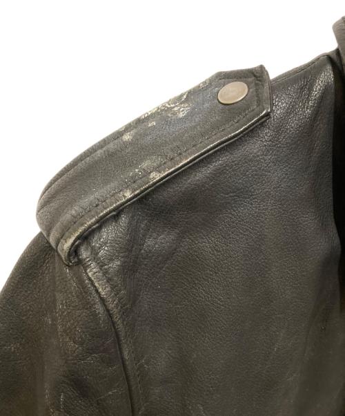 whetblu（ホウェットブル）whetblu (ホウェットブル) レザージャケット ブラック サイズ:SIZE XLの古着・服飾アイテム