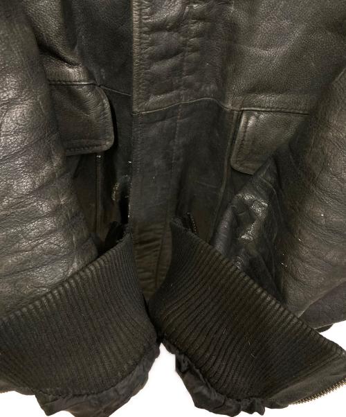 whetblu（ホウェットブル）whetblu (ホウェットブル) レザージャケット ブラック サイズ:SIZE XLの古着・服飾アイテム