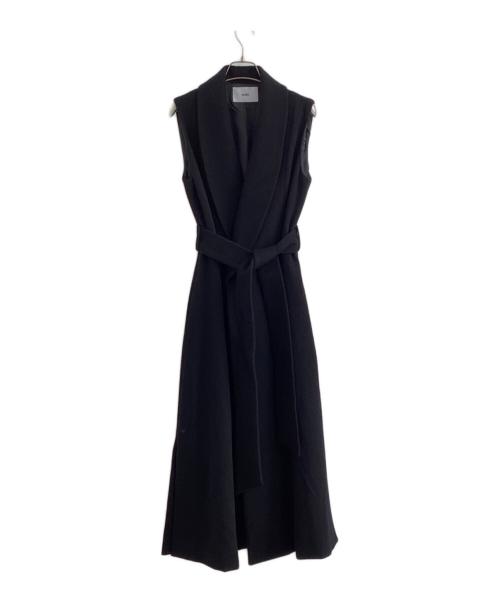 sheller（シェリエ）sheller (シェリエ) ロングジレ ブラック サイズ:Fの古着・服飾アイテム