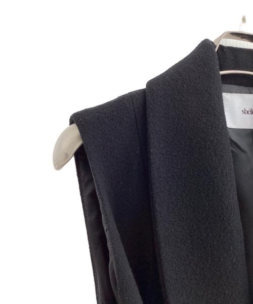 sheller（シェリエ）sheller (シェリエ) ロングジレ ブラック サイズ:Fの古着・服飾アイテム