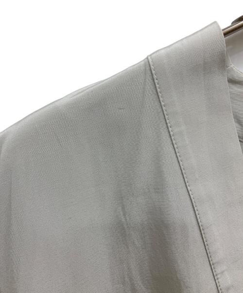 JIL SANDER NAVY（ジルサンダー ネイビー）JIL SANDER NAVY (ジルサンダー ネイビー) vネックワンピース パステルグリーン サイズ:36の古着・服飾アイテム