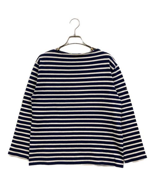 SAINT JAMES（セントジェームス）SAINT JAMES (セントジェームス) バスクシャツ ネイビー サイズ:SMサイズの古着・服飾アイテム