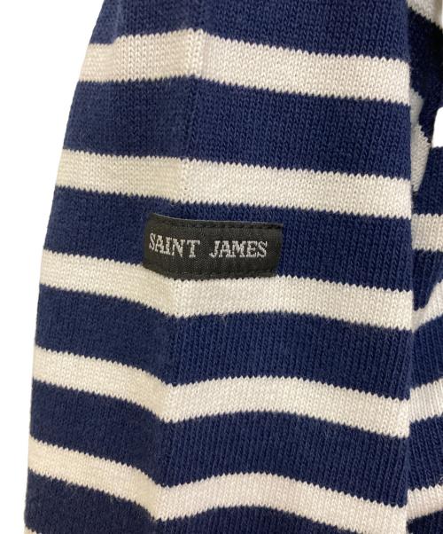 SAINT JAMES（セントジェームス）SAINT JAMES (セントジェームス) バスクシャツ ネイビー サイズ:SMサイズの古着・服飾アイテム