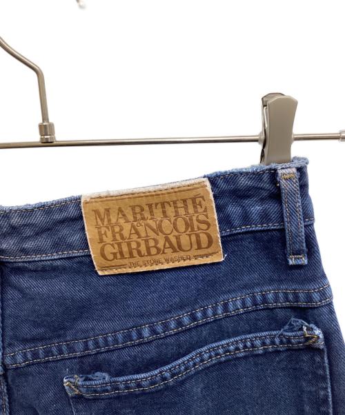 MARITHE+FRANCOIS GIRBAUD（マリテフランソワジルボー）MARITHE+FRANCOIS GIRBAUD (マリテフランソワジルボー) デニムパンツ インディゴ サイズ:7/8の古着・服飾アイテム