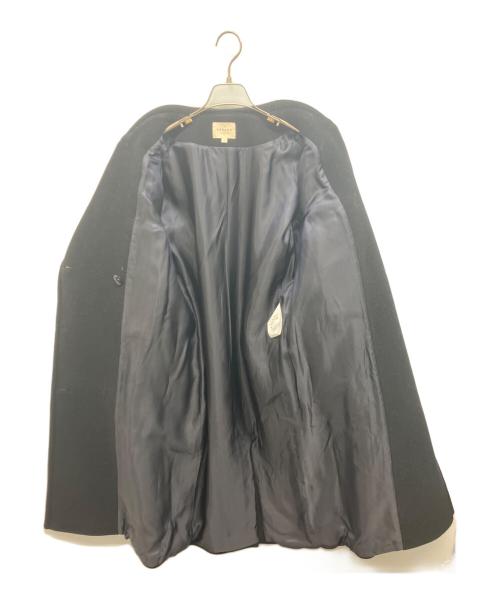 SEZANE（セザンヌ）SEZANE (セザンヌ) クラシック襟ロングコート ブラック サイズ:34の古着・服飾アイテム