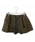 sacai（サカイ）の古着「Satin Quilted Shorts」｜オリーブ