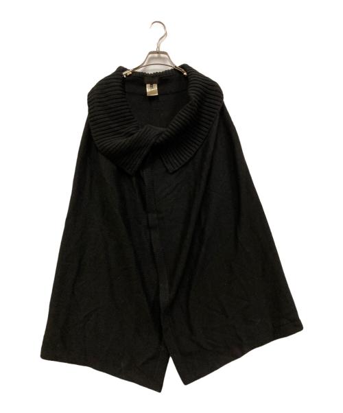 s'yte（サイト）s'yte (サイト) クイーンコード2WAYラップッスカートポンチョ ブラック サイズ:SIZE 3の古着・服飾アイテム