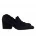 中古・古着 RIM.ARK (リムアーク) Suede square toe heel ブラック サイズ:38：10000円