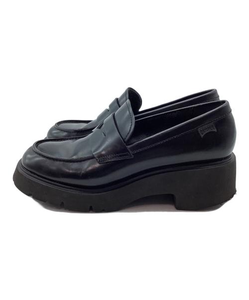 CAMPER（カンペール）CAMPER (カンペール) Milah 厚底ローファー ブラック サイズ:38の古着・服飾アイテム