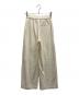 theory (セオリー) Fine Smooth JSY HW Wide Pant GD アイボリー サイズ:XS 未使用品：5000円